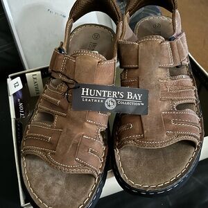 Brown Sandals Fisherman Style